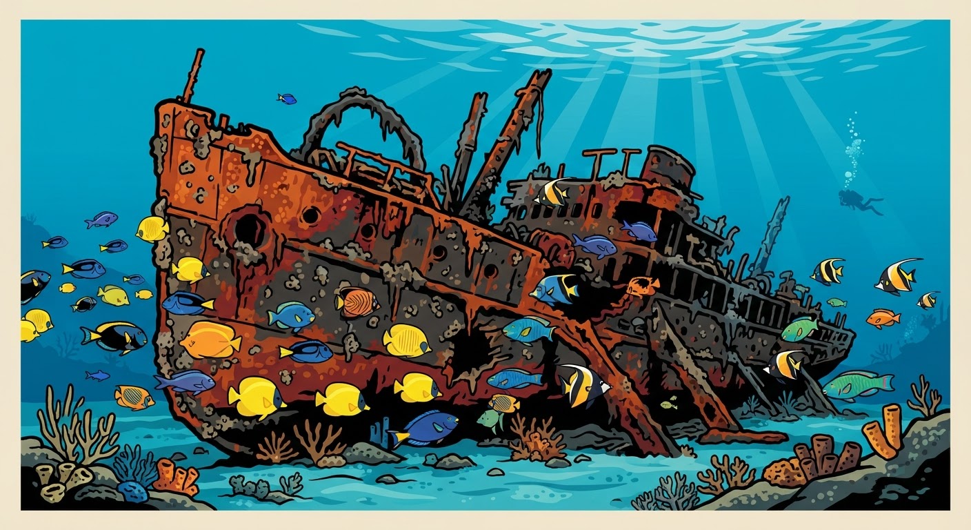 HMS Vixen Shipwreck