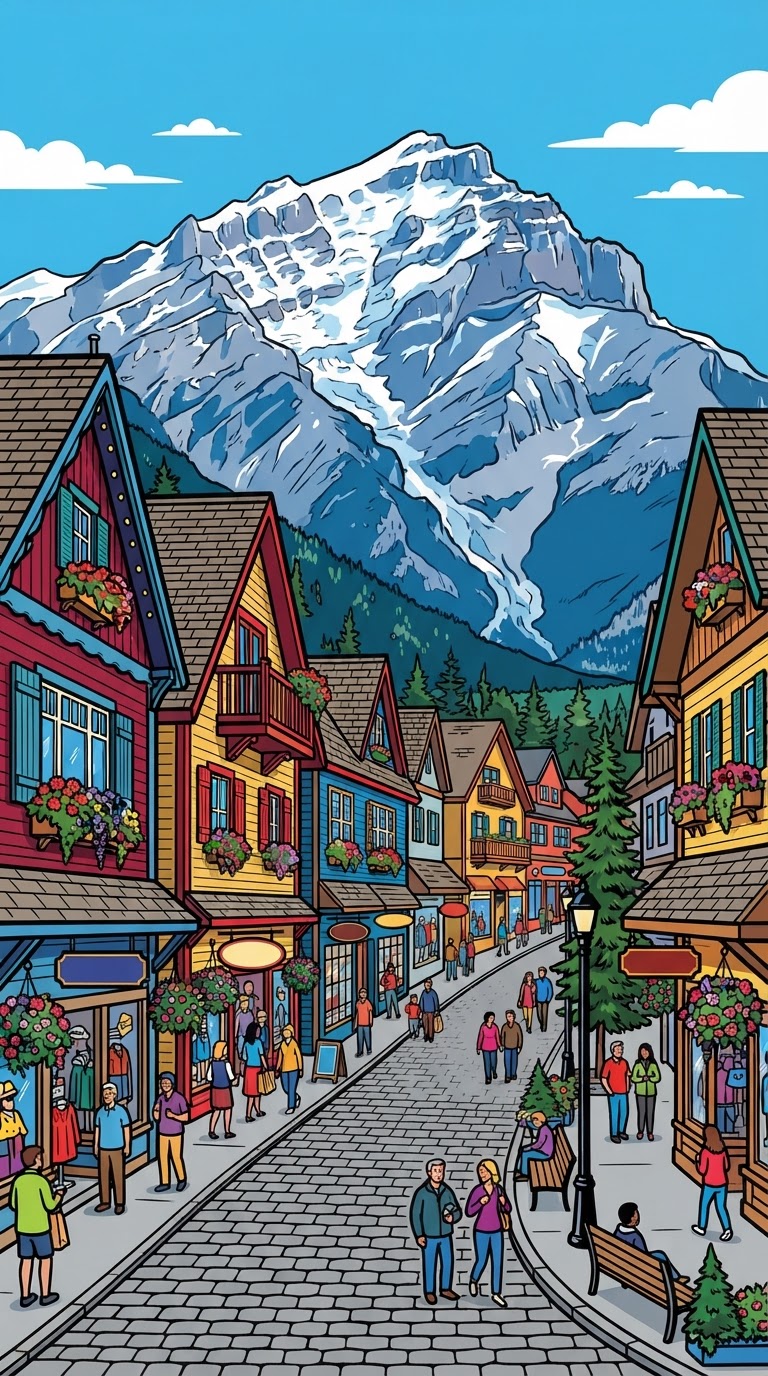 Banff Avenue Historic Core