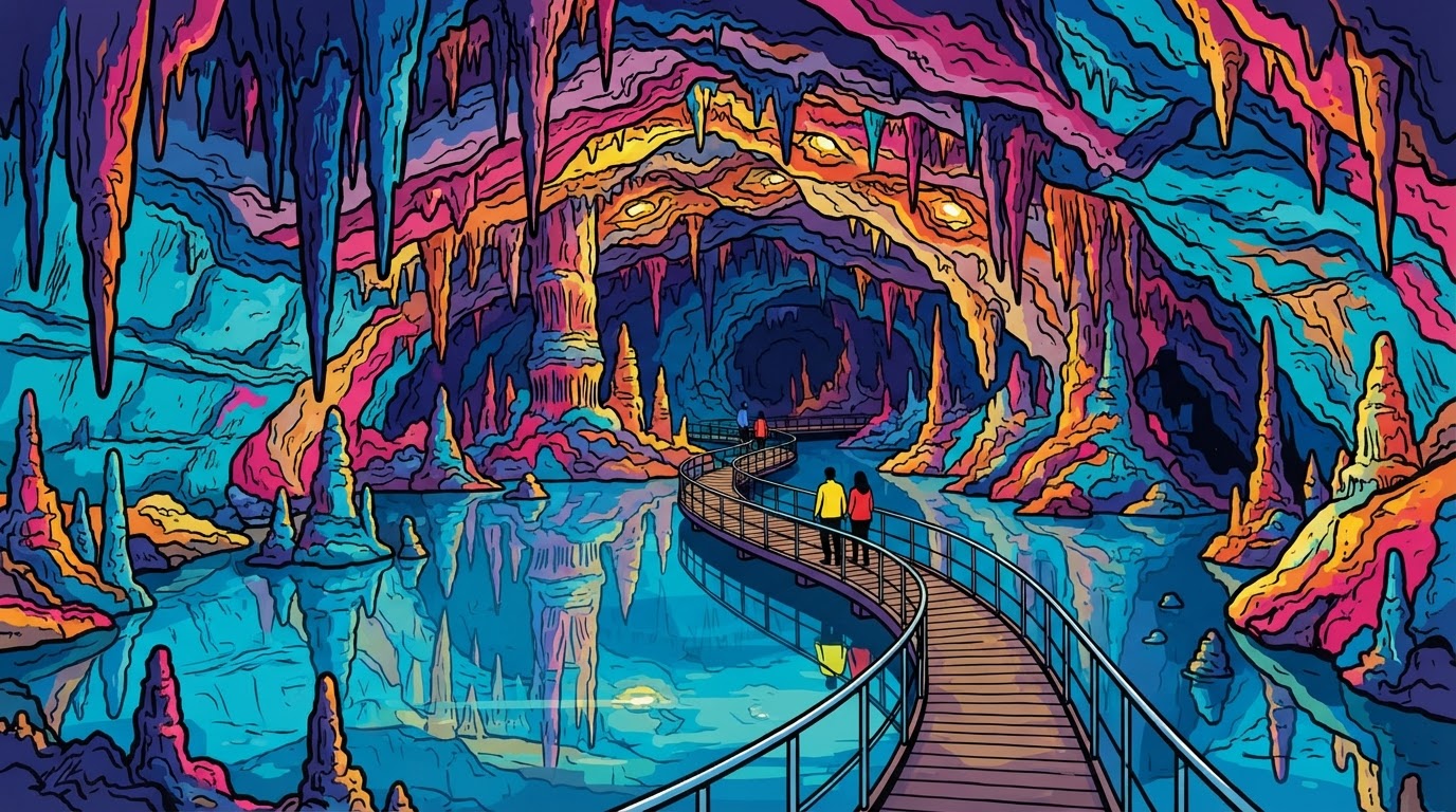 Crystal and Fantasy Caves
