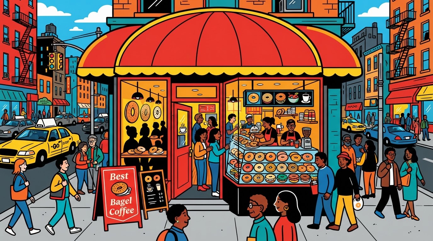 Best Bagel Place: Best Bagel & Coffee